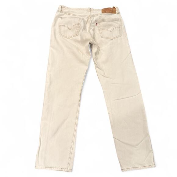 Vintage Levi's 501 Button Fly Jeans Size 33x32 - Picture 2 of 6